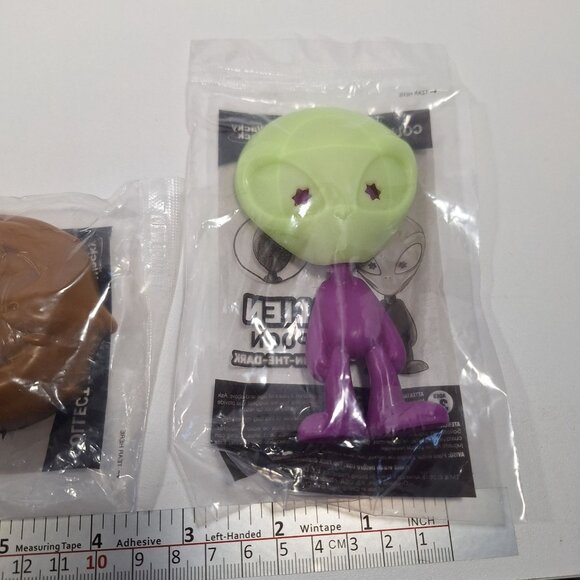 Spoonsters Sonic Wacky Pack Big Foot Alien Swamp Monster Astronaut Spoons Sealed - Picture 13 of 14